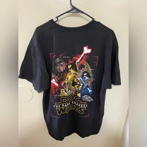 ✨Unisex Big Dogs Dog Wars The Bark Awakens Tshirt Size XL - Picture 5 of 7